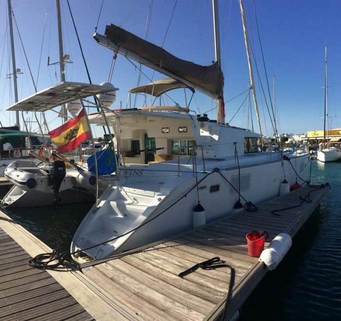 Arena Catamaran Barco Muelle