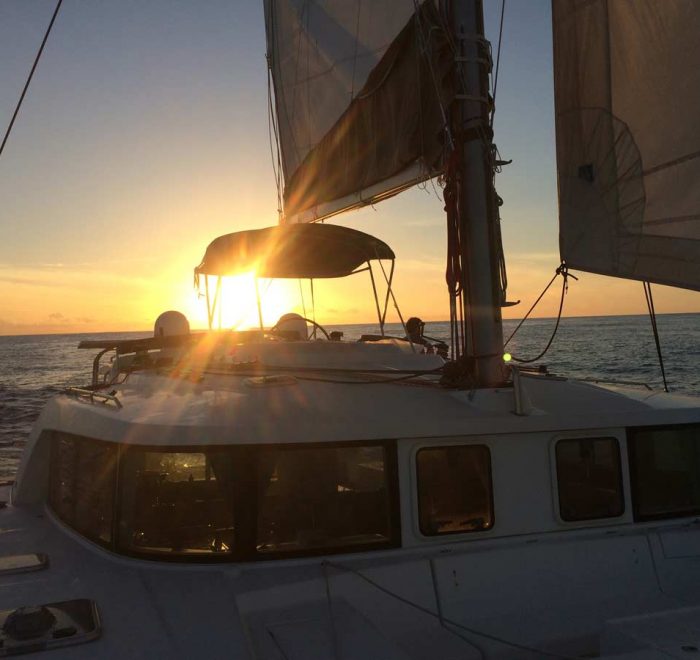 Arena Catamaran Sunset